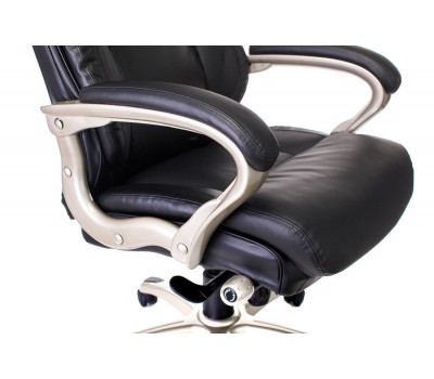 Кресло руководителя Бюрократ T-9916/BLACK черный рец.кожа/кожзам Кресло руководителя Бюрократ T-9916/BLACK черный рец.кожа/кожзам