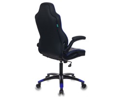 Кресло игровое Бюрократ VIKING-2/BL+BLUE черный/синий искусственная кожа-foto3
