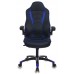 Кресло игровое Бюрократ VIKING-2/BL+BLUE черный/синий искусственная кожа