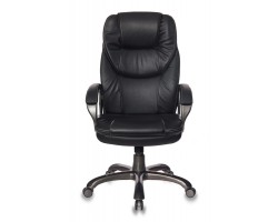 Кресло руководителя Бюрократ T-9905DG/BLACK черный искусственная кожа (пластик темно-серый)