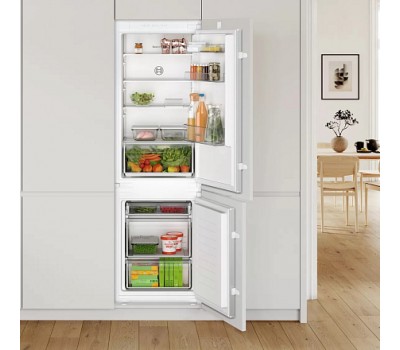 Встраиваемый двухкамерный холодильник Bosch KIV 865 SF0