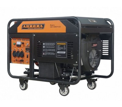 Бензогенератор Aurora AGE 12000 D PLUS