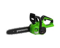 Аккумуляторная цепная пила Greenworks G40CS30IIK2 40В-foto2