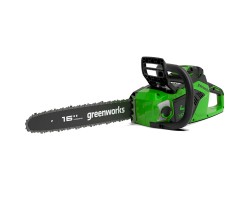 Аккумуляторная цепная пила Greenworks GD40CS18k2 40v