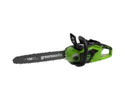 Аккумуляторная цепная пила Greenworks GD40CS18k2 40v-foto2
