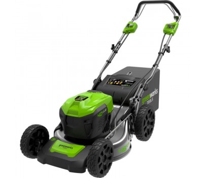 Аккумуляторная газонокосилка Greenworks GD40LM46SP Аккумуляторная газонокосилка Greenworks GD40LM46SP