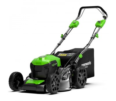 Аккумуляторная газонокосилка Greenworks GD40LM46SP Аккумуляторная газонокосилка Greenworks GD40LM46SP