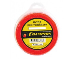 Леска для триммера Champion Twisted Square 1.6мм х 15м