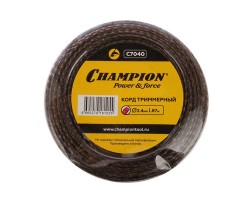 Леска для триммера Champion Magic 2.4мм х 87м