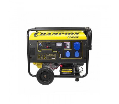 Генератор бензиновый Champion GG6501E с блоком ATS