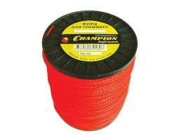 Леска для триммера Champion Twisted Square 2.4мм x 450м