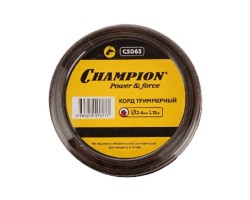 Леска для триммера Champion Nylplus Square 2,4 мм x 15 м