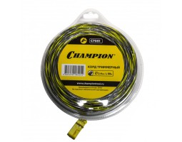 Леска для триммера Champion Tornado 2.4мм х 68м