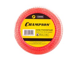 Леска для триммера Champion Square Twist DUO 2,0 мм x 126 м