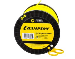 Леска для триммера Champion Round 2,4 мм x 90 м