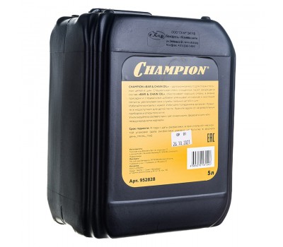 Масло Champion для смазки пильных цепей и шин, 5л Масло Champion для смазки пильных цепей и шин, 5л