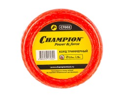 Леска для триммера Champion Twisted Square 2.0мм х15м