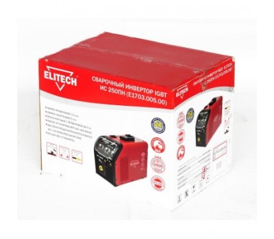 Инверторный полуавтомат ELITECH ИС 250ПН (E1703.005.00)