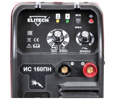 Инверторный полуавтомат ELITECH ИС 160ПН (E1703.002.00) Инверторный полуавтомат ELITECH ИС 160ПН (E1703.002.00)