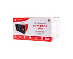 Инверторное пуско-зарядное устройство KVAZARRUS PowerBox 600i, таймер, цветная коробка-foto7