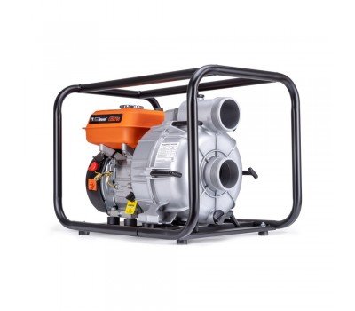 Мотопомпа бензиновая FoxWeld 1350T80 для грязной воды Мотопомпа бензиновая FoxWeld 1350T80 для грязной воды