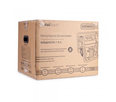 Мотопомпа бензиновая FoxWeld 1100W80