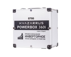 Инверторное пуско-зарядное устройство KVAZARRUS PowerBox 360i, таймер, алюминиевый кейс-foto7