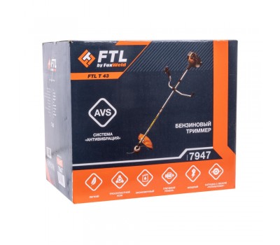 Бензотриммер FTL T 43, стартер STD / неразборная штанга для бензотриммера FTL T 43 Бензотриммер FTL T 43, стартер STD / неразборная штанга для бензотриммера FTL T 43