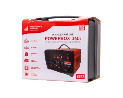Инверторное пуско-зарядное устройство KVAZARRUS PowerBox 360i, таймер, пластиковый кейс-foto7