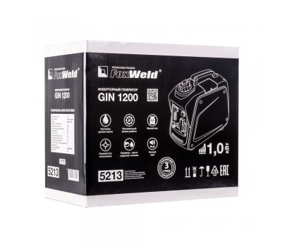 Инверторный генератор Foxweld GIN 1200 (пр-во FoxWeld/КНР) Инверторный генератор Foxweld GIN 1200 (пр-во FoxWeld/КНР)