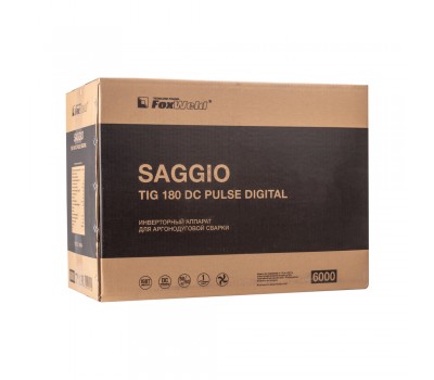 Аппарат аргонодуговой сварки SAGGIO TIG 180 DC Pulse Digital (пр-во FoxWeld/КНР) Аппарат аргонодуговой сварки SAGGIO TIG 180 DC Pulse Digital (пр-во FoxWeld/КНР)