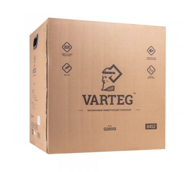 Бензиновый инверторный генератор VARTEG G2600i Бензиновый инверторный генератор VARTEG G2600i