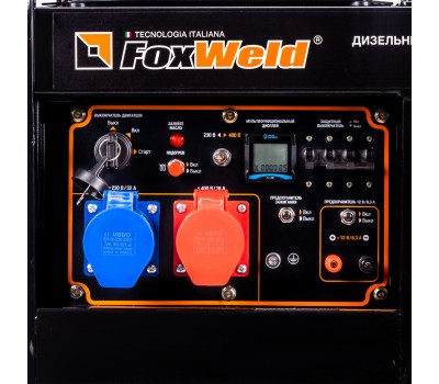 Дизельный генератор FoxWeld Expert D5500-3 HP Дизельный генератор FoxWeld Expert D5500-3 HP