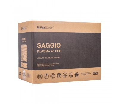 Аппарат плазменной резки SAGGIO PLASMA 45 PRO Аппарат плазменной резки SAGGIO PLASMA 45 PRO