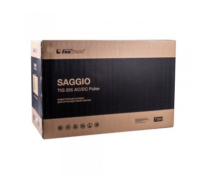 Аппарат аргонодуговой сварки SAGGIO TIG 205 AC/DC Pulse