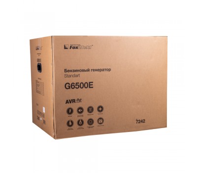Бензиновый генератор FoxWeld Standart G6500 E Бензиновый генератор FoxWeld Standart G6500 E