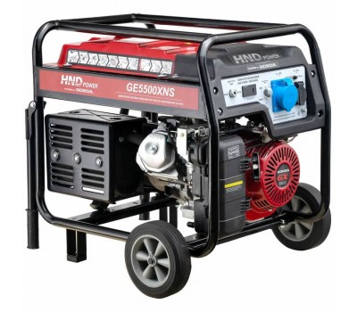 Генератор бензиновый HND GE 5500 XNS Генератор бензиновый HND GE 5500 XNS