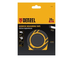 Рулетка геодезическая 20 м х 15 мм, закрытый корпус, фиберглассовая лента Denzel-foto8