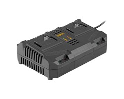 Устройство зарядное для аккумуляторов двухпортовое BCH-20-4.0x2, Li-Ion, 20 В, 4.0 А Denzel-foto2