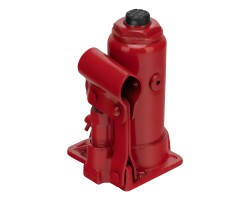 Домкрат гидравлический бутылочный 16 т, h подъема 205-400 мм Sparta Compact-foto4