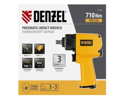 Ударный пневмогайковерт IWS550 Compact, 1/2", 8500 об/мин, 710 Нм Denzel-foto13