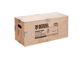 Фекальный насос FP1800-KS, 1800 Вт, напор 17 м, 26000 л/ч, нож-измельчитель Denzel-foto11