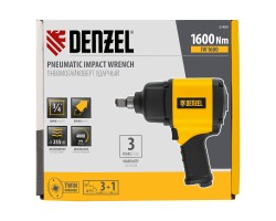 Ударный пневмогайковерт IW1600, 3/4", 4000 об/мин, 1600 Нм Denzel-foto6