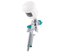 Краскораспылитель AG 810 HVLP, гравитационный, сопло 0.8 мм и 1 мм Stels-foto2