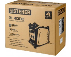 STEHER 3/3,5 кВт, однофазный, синхронный, инверторный, генератор бензиновый GI-4000-foto10