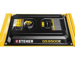 STEHER 5/5.5 кВт, однофазный, синхронный, щеточный, с электростартером, бензиновый генератор GS-6500Е-foto5