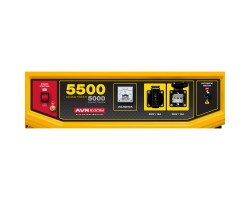 STEHER 5/5.5 кВт, однофазный, синхронный, щеточный, бензиновый генератор GS-6500-foto8