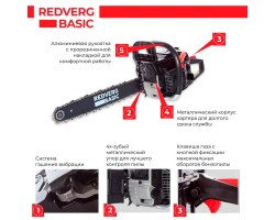 Бензопила REDVERG Basic GC-58C-foto17