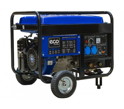 Электростанция сварочная ECO PE-6500RW (5,5кВт) бенз. (Для сварки постоянным током, вес 110 кг) (PE-6500RW) Электростанция сварочная ECO PE-6500RW (5,5кВт) бенз. (Для сварки постоянным током, вес 110 кг) (PE-6500RW)