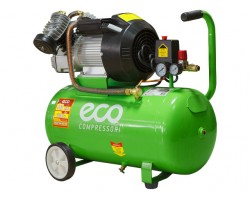 Компрессор ECO AE-502-1 (440 л/мин, 8 атм, коаксиальный, масляный, ресив. 50 л, 220 В, 2.20 кВт) (AE-502-1)